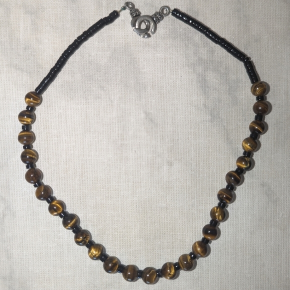 Tiger eye necklace - Picture 3 of 3